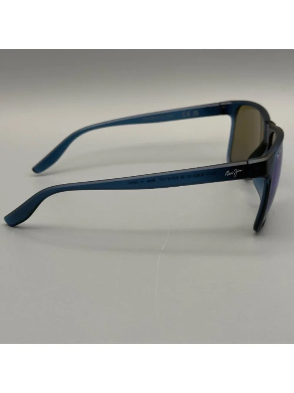 Maui Jim Pailolo MJ603-03 Matte Navy Blue Hawaii Sunglasses 58-18-137